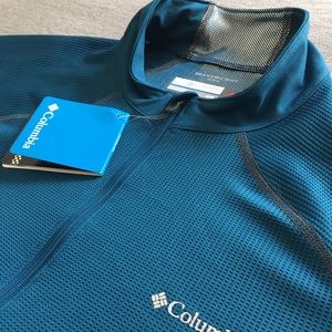 NWT Columbia heavyweight half zip pullover